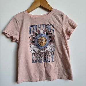 Girls graphic Short Sleeve Top
